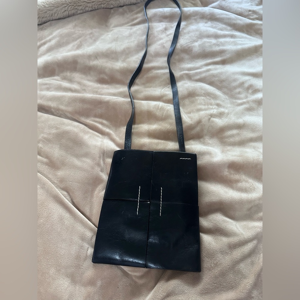 DKNY Black Leather Handbag